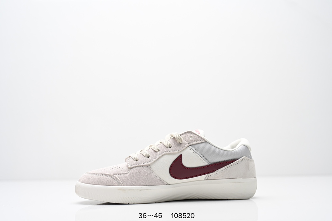 💰140
耐克Nike SB Force 58是一款将前沿创新带入街头的单品，它具有硫化杯底，具有出色的耐用性和灵活性。使用帆布和绒面革，在饰面上放置通风口，它自始至终都融入了传统篮球风格，此次配色迎入，重新打造鞋款。
货号：CZ2959-001 C22969 009
Size：36 ～45
ID:108520