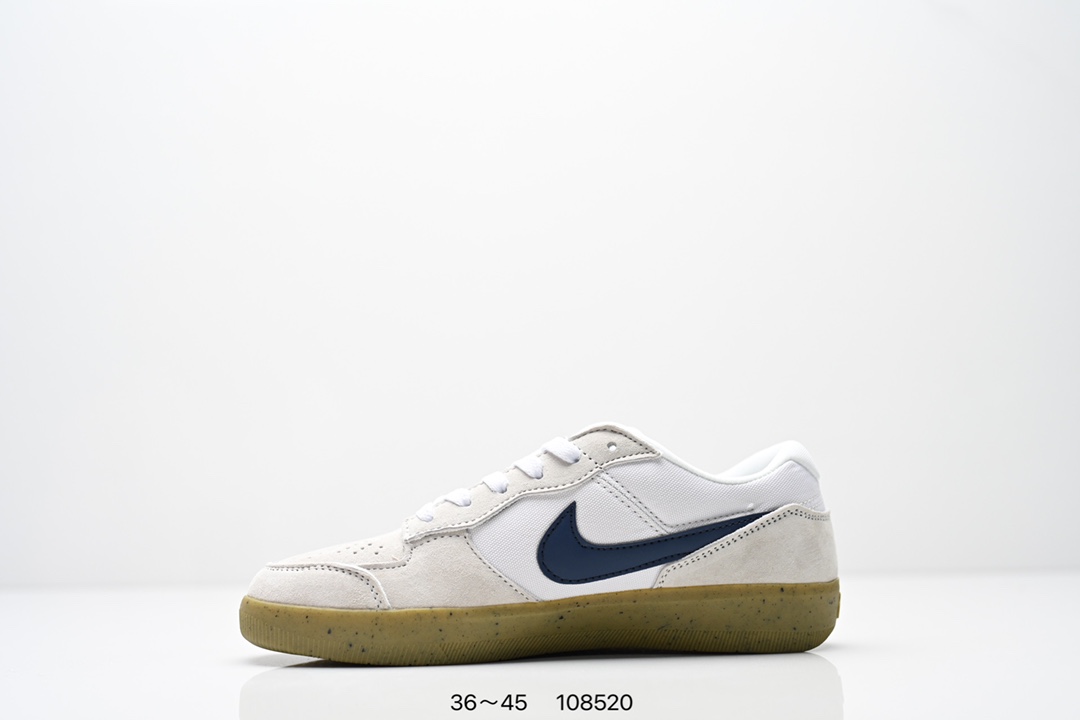 💰140
耐克Nike SB Force 58是一款将前沿创新带入街头的单品，它具有硫化杯底，具有出色的耐用性和灵活性。使用帆布和绒面革，在饰面上放置通风口，它自始至终都融入了传统篮球风格，此次配色迎入，重新打造鞋款。
货号：CZ2959-001 C22969 009
Size：36 ～45
ID:108520