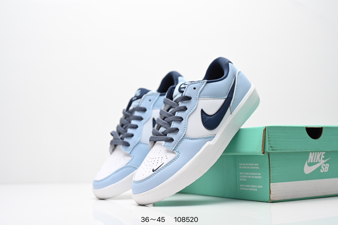 💰140
耐克Nike SB Force 58是一款将前沿创新带入街头的单品，它具有硫化杯底，具有出色的耐用性和灵活性。使用帆布和绒面革，在饰面上放置通风口，它自始至终都融入了传统篮球风格，此次配色迎入，重新打造鞋款。
货号：CZ2959-001 C22969 009
Size：36 ～45
ID:108520