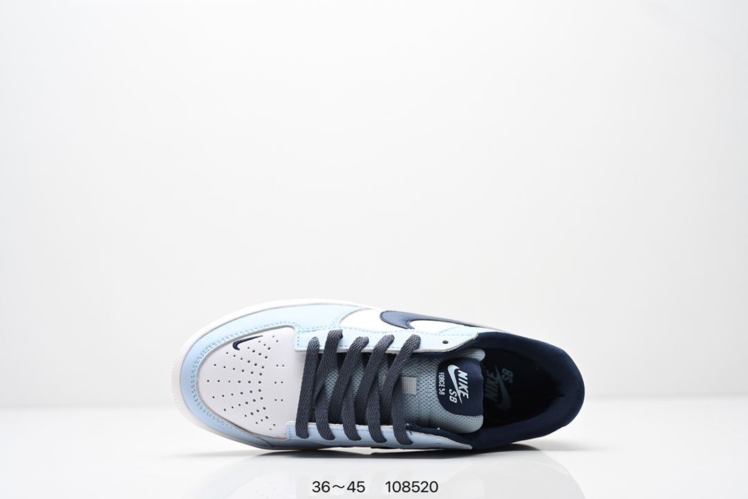 💰140
耐克Nike SB Force 58是一款将前沿创新带入街头的单品，它具有硫化杯底，具有出色的耐用性和灵活性。使用帆布和绒面革，在饰面上放置通风口，它自始至终都融入了传统篮球风格，此次配色迎入，重新打造鞋款。
货号：CZ2959-001 C22969 009
Size：36 ～45
ID:108520