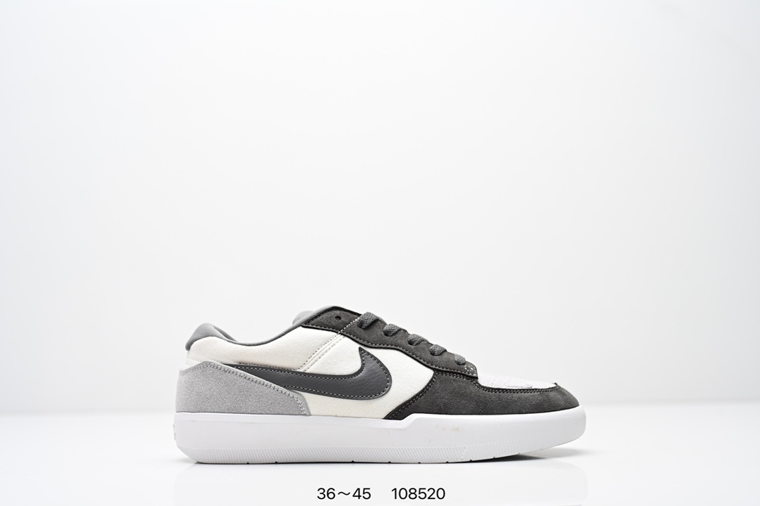 集合💰140
耐克Nike SB Force 58是一款将前沿创新带入街头的单品，它具有硫化杯底，具有出色的耐用性和灵活性。使用帆布和绒面革，在饰面上放置通风口，它自始至终都融入了传统篮球风格，此次配色迎入，重新打造鞋款。
货号：CZ2959-001 C22969 009
Size：36 ～45
ID:108520