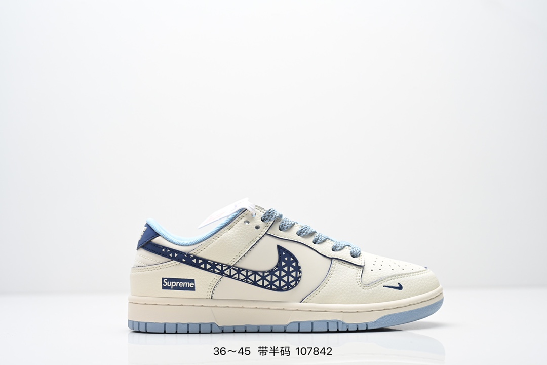 集合💰250
耐克NIKE DUNK LOW 扣篮系列 复古低帮休闲运动滑板板鞋
采用脚感柔软舒适ZoomAir气垫
有效吸收滑板等极限运动在落地时带来的冲击力 为街头运动者们提供更好的保护
货号:NK5639-321
尺码:36～45半
ID:107842