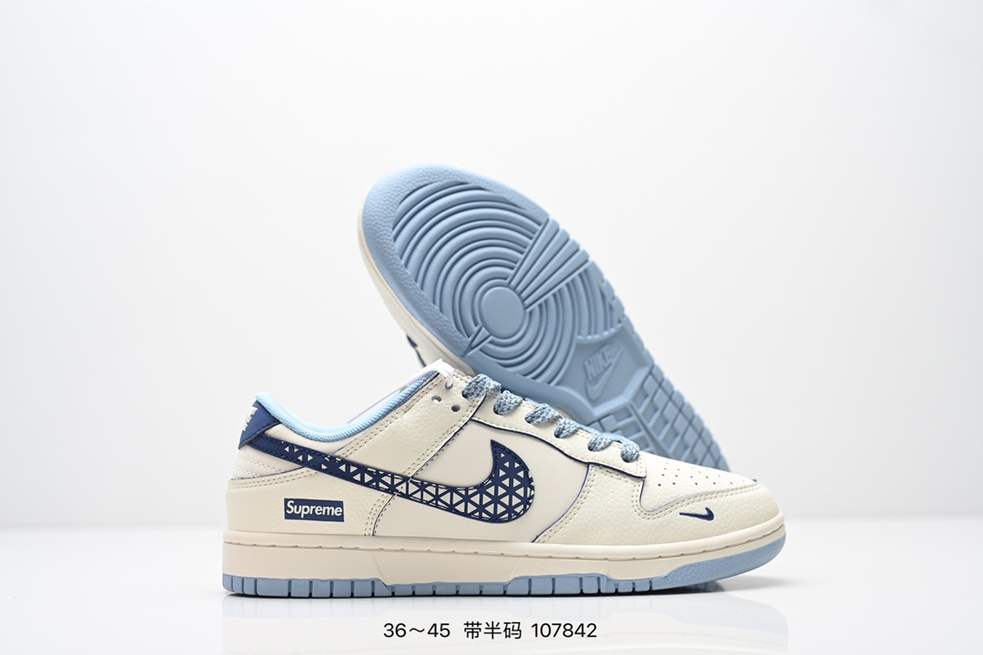 集合💰250
耐克NIKE DUNK LOW 扣篮系列 复古低帮休闲运动滑板板鞋
采用脚感柔软舒适ZoomAir气垫
有效吸收滑板等极限运动在落地时带来的冲击力 为街头运动者们提供更好的保护
货号:NK5639-321
尺码:36～45半
ID:107842