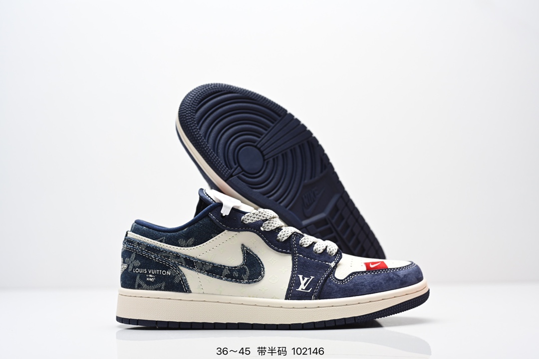 💰270
耐克AIR JORDAN 1 LOW低帮百搭休闲运动板鞋。柔软、弹性十足的缓震性能和出色的中底设计，横跨复古与现代的外型结合，造就出风靡全球三十多年的Force 1。
货号：YX5066 368
尺码：如图所示
编码：102146