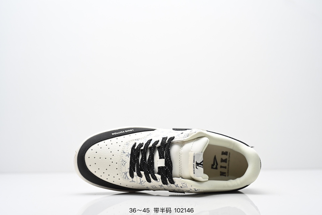 💰270
耐克AIR JORDAN 1 LOW低帮百搭休闲运动板鞋。柔软、弹性十足的缓震性能和出色的中底设计，横跨复古与现代的外型结合，造就出风靡全球三十多年的Force 1。
货号：YX5066 368
尺码：如图所示
编码：102146