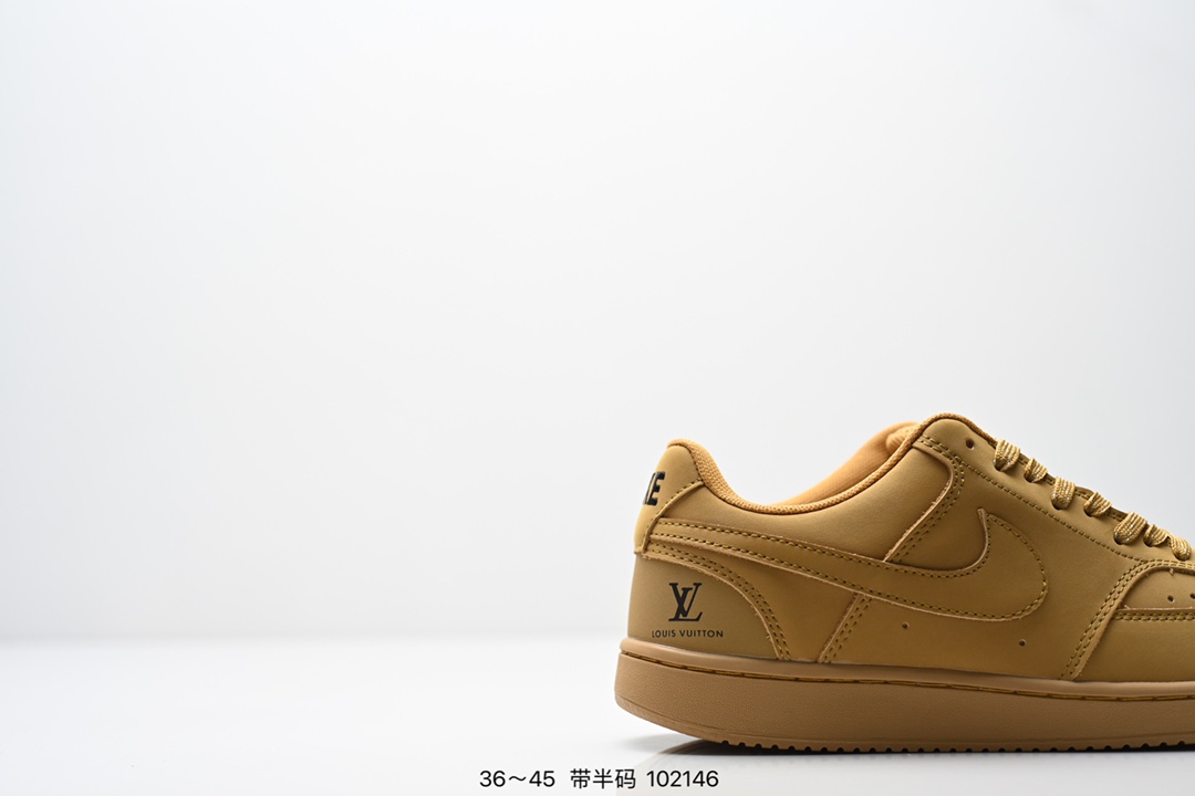 💰270
耐克AIR JORDAN 1 LOW低帮百搭休闲运动板鞋。柔软、弹性十足的缓震性能和出色的中底设计，横跨复古与现代的外型结合，造就出风靡全球三十多年的Force 1。
货号：YX5066 368
尺码：如图所示
编码：102146