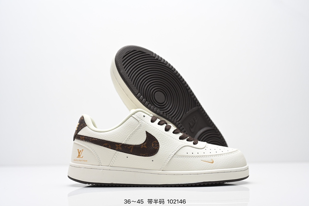 💰270
耐克AIR JORDAN 1 LOW低帮百搭休闲运动板鞋。柔软、弹性十足的缓震性能和出色的中底设计，横跨复古与现代的外型结合，造就出风靡全球三十多年的Force 1。
货号：YX5066 368
尺码：如图所示
编码：102146