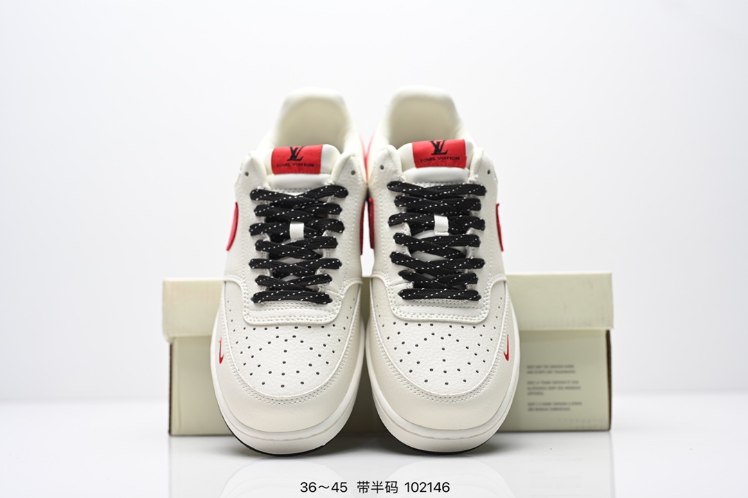 💰270
耐克AIR JORDAN 1 LOW低帮百搭休闲运动板鞋。柔软、弹性十足的缓震性能和出色的中底设计，横跨复古与现代的外型结合，造就出风靡全球三十多年的Force 1。
货号：YX5066 368
尺码：如图所示
编码：102146