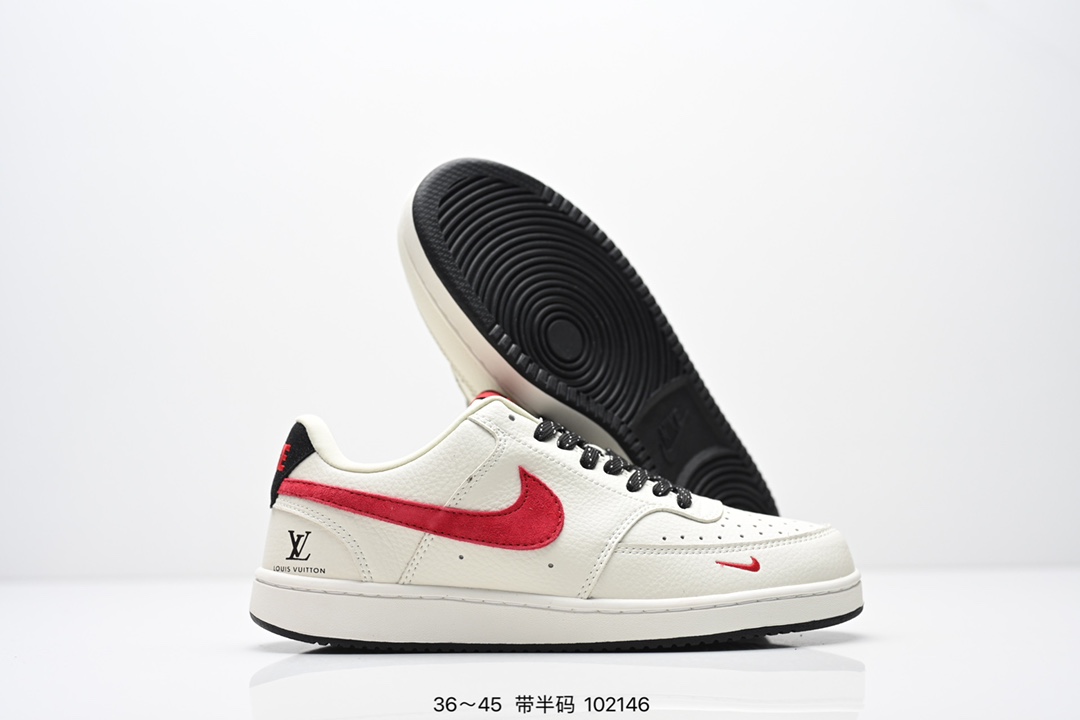 💰270
耐克AIR JORDAN 1 LOW低帮百搭休闲运动板鞋。柔软、弹性十足的缓震性能和出色的中底设计，横跨复古与现代的外型结合，造就出风靡全球三十多年的Force 1。
货号：YX5066 368
尺码：如图所示
编码：102146