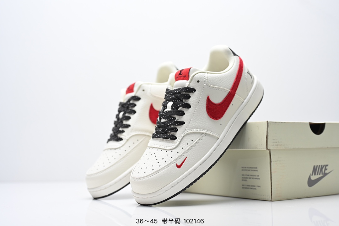 💰270
耐克AIR JORDAN 1 LOW低帮百搭休闲运动板鞋。柔软、弹性十足的缓震性能和出色的中底设计，横跨复古与现代的外型结合，造就出风靡全球三十多年的Force 1。
货号：YX5066 368
尺码：如图所示
编码：102146