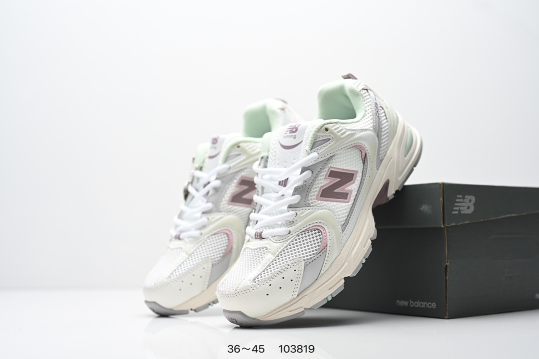 💰135
✅新百伦 NB530 New Balance 530 复跑古鞋NB530这鞋双确实是NB家经复典古款式之一，以全科新技诠释，成打功造530鞋款。鞋面保在持530基本线条和片层构结的同时，采更用为简洁、流畅设的计语言  
货号:MR530SG
编号：103819
尺码：36～45