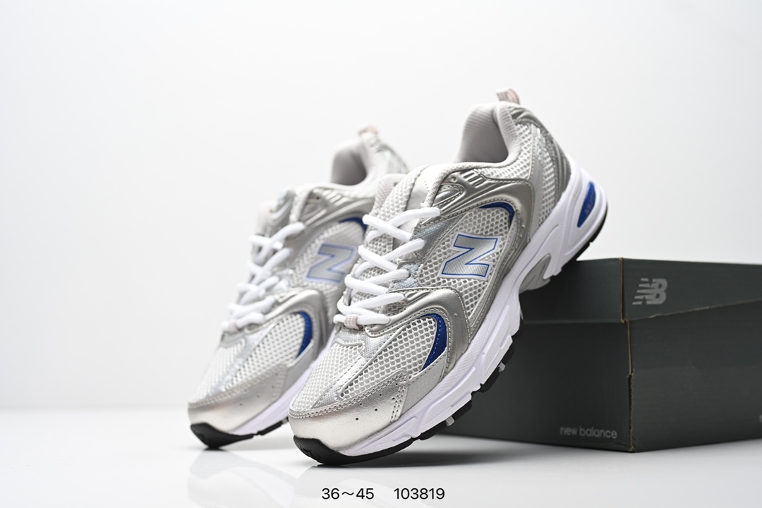 💰135
✅新百伦 NB530 New Balance 530 复跑古鞋NB530这鞋双确实是NB家经复典古款式之一，以全科新技诠释，成打功造530鞋款。鞋面保在持530基本线条和片层构结的同时，采更用为简洁、流畅设的计语言  
货号:MR530SG
编号：103819
尺码：36～45