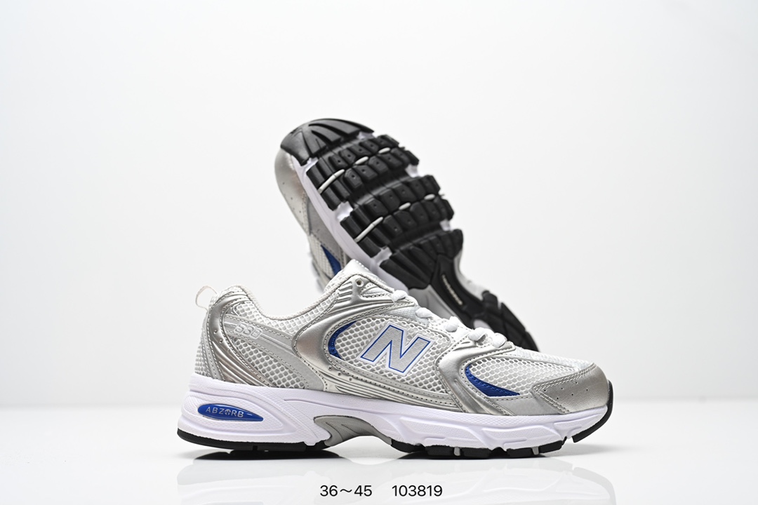 💰135
✅新百伦 NB530 New Balance 530 复跑古鞋NB530这鞋双确实是NB家经复典古款式之一，以全科新技诠释，成打功造530鞋款。鞋面保在持530基本线条和片层构结的同时，采更用为简洁、流畅设的计语言  
货号:MR530SG
编号：103819
尺码：36～45