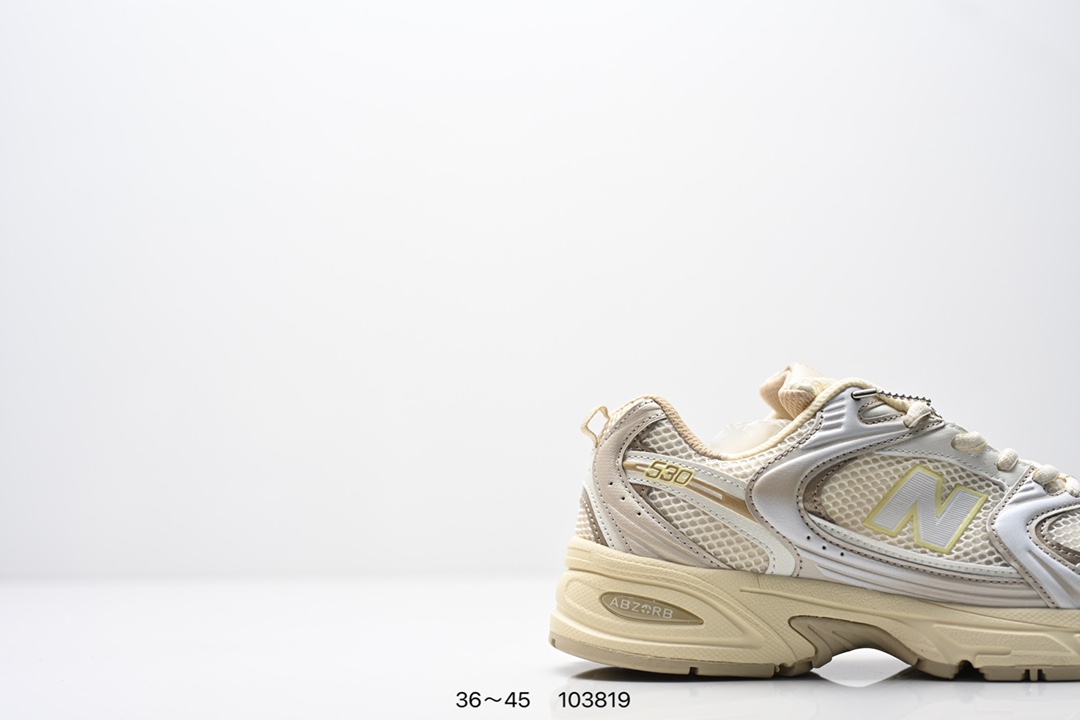 💰135
✅新百伦 NB530 New Balance 530 复跑古鞋NB530这鞋双确实是NB家经复典古款式之一，以全科新技诠释，成打功造530鞋款。鞋面保在持530基本线条和片层构结的同时，采更用为简洁、流畅设的计语言  
货号:MR530SG
编号：103819
尺码：36～45