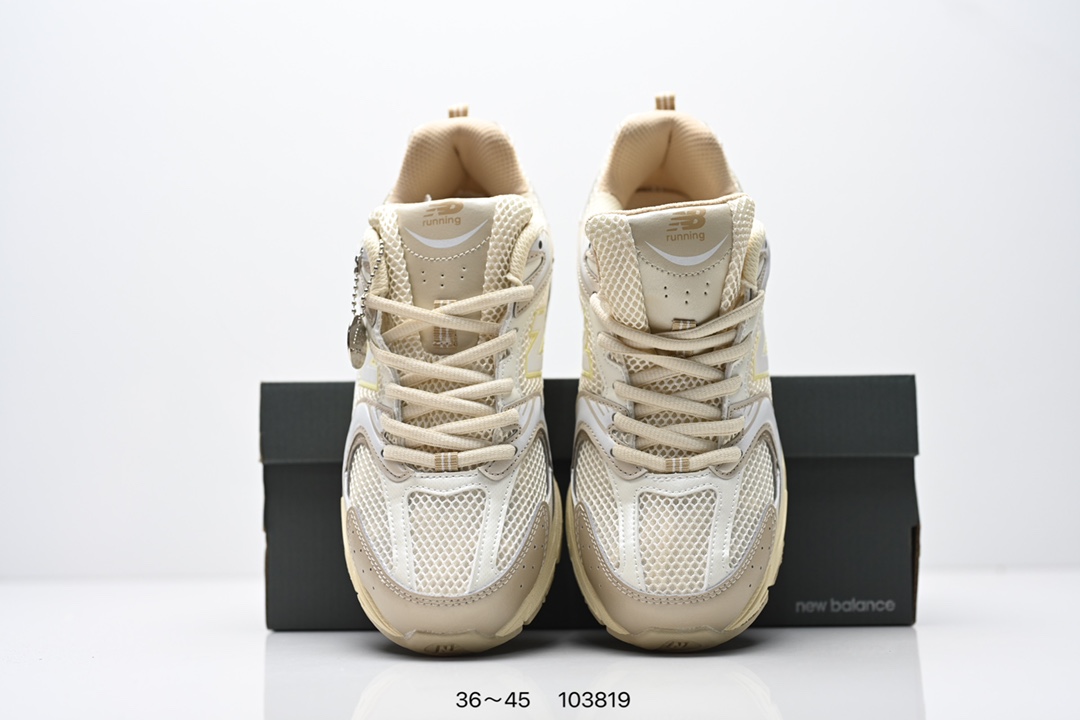 💰135
✅新百伦 NB530 New Balance 530 复跑古鞋NB530这鞋双确实是NB家经复典古款式之一，以全科新技诠释，成打功造530鞋款。鞋面保在持530基本线条和片层构结的同时，采更用为简洁、流畅设的计语言  
货号:MR530SG
编号：103819
尺码：36～45