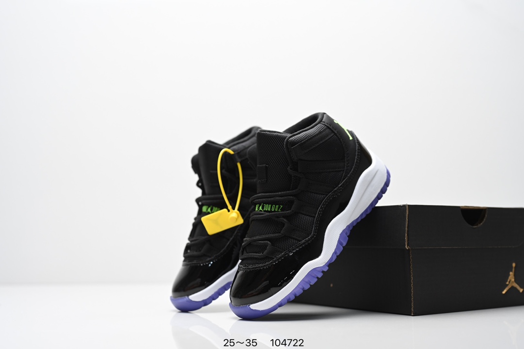 图片[8]-集合 童鞋Air Jordan 11 “Concord”AJ11高帮运动实战篮球鞋 CD6846-102 尺码：25～35 ID：104722-选品中心