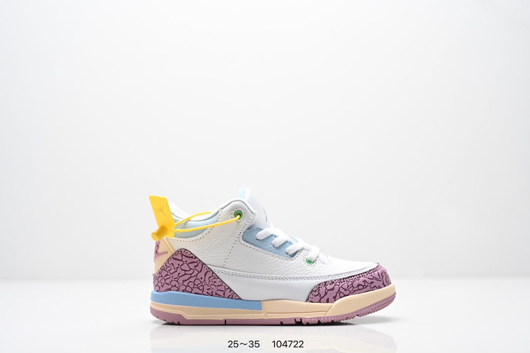 童鞋Air Jordan 3 Retro 迈克尔·乔丹AJ3代中帮复古休闲运动文化篮球鞋 货号：IF4396 尺码：25～35 ID：104722-选品中心