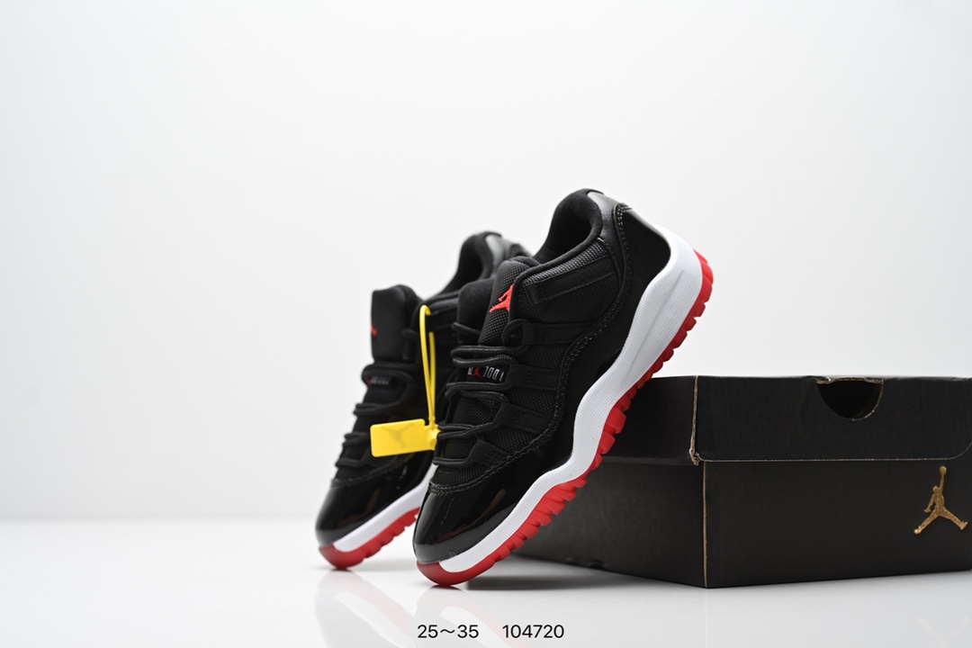 图片[9]-乔丹Air Jordan 11 Retro AJ11 乔11运动复古文化休闲童鞋低帮运动篮球鞋 货号：FV5104 尺码：25 26 27 28 29 30 31 32 33 34 35-选品中心