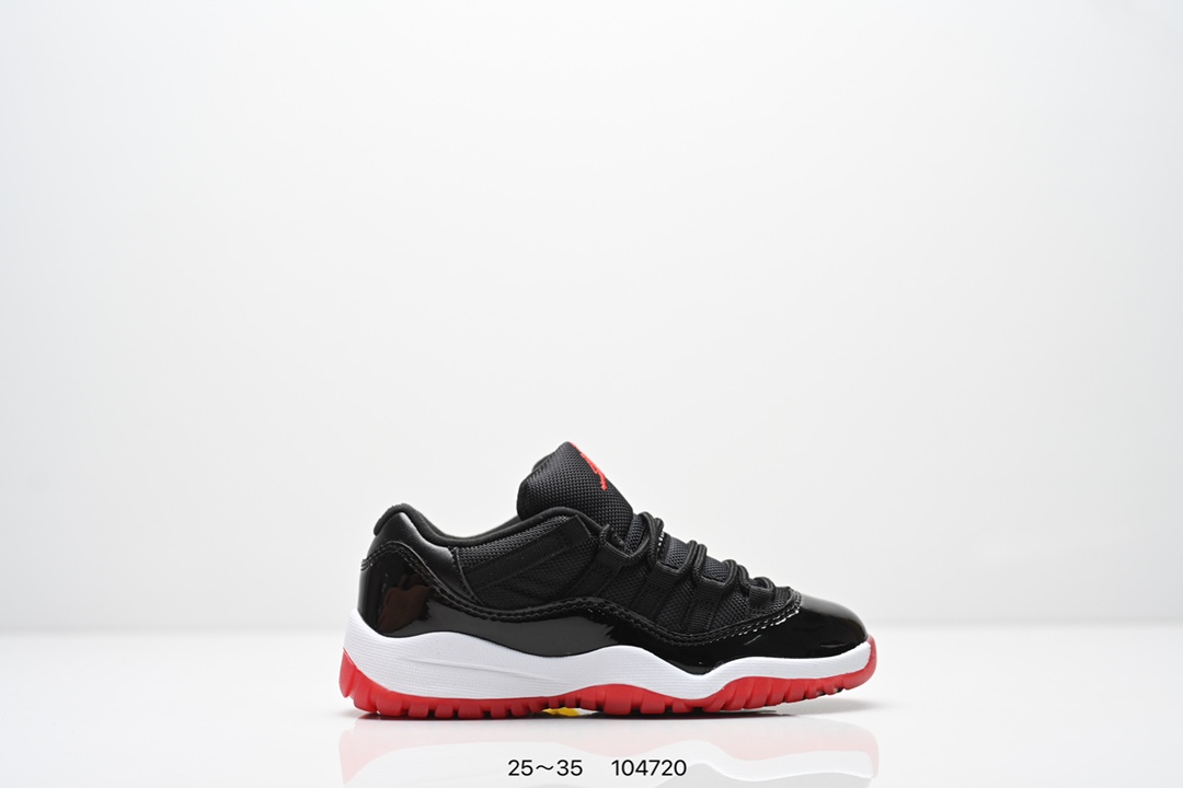 乔丹Air Jordan 11 Retro AJ11 乔11运动复古文化休闲童鞋低帮运动篮球鞋 货号：FV5104 尺码：25 26 27 28 29 30 31 32 33 34 35-选品中心