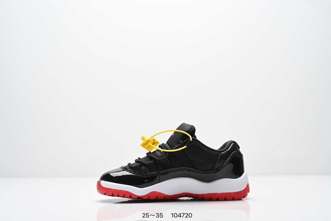 图片[3]-乔丹Air Jordan 11 Retro AJ11 乔11运动复古文化休闲童鞋低帮运动篮球鞋 货号：FV5104 尺码：25 26 27 28 29 30 31 32 33 34 35-选品中心