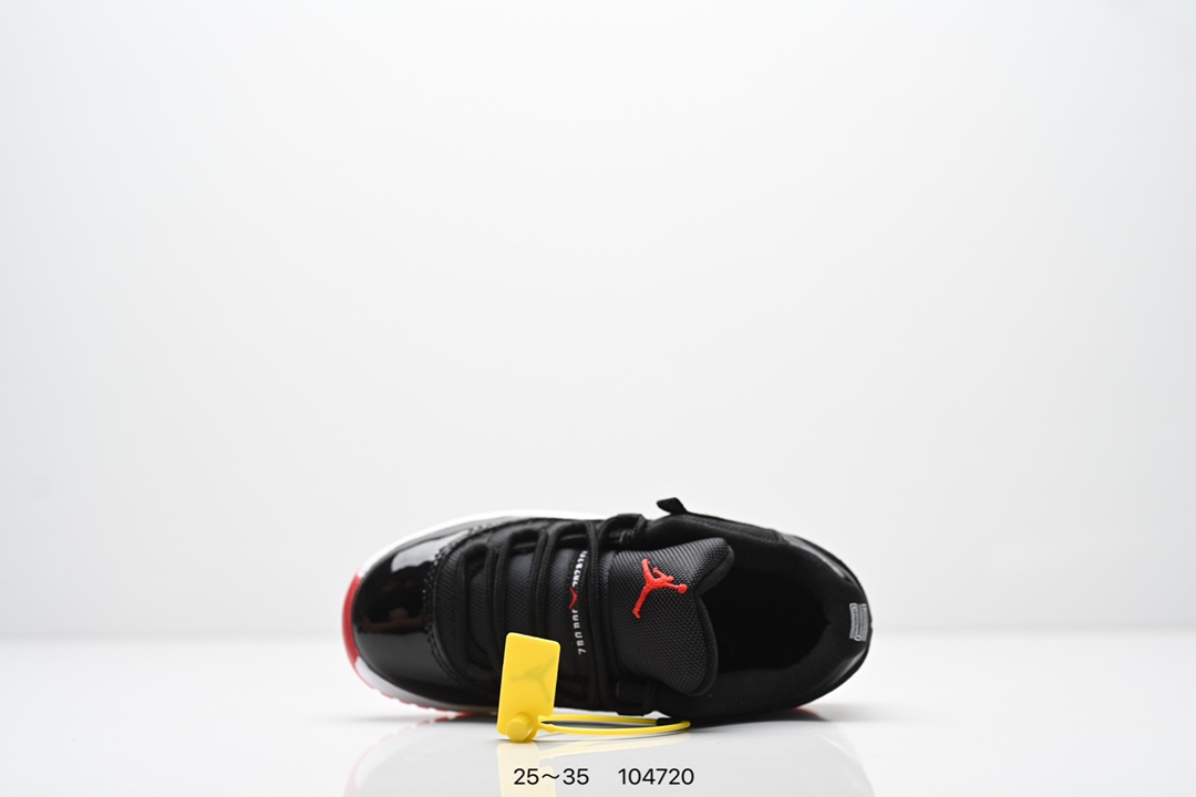 图片[4]-乔丹Air Jordan 11 Retro AJ11 乔11运动复古文化休闲童鞋低帮运动篮球鞋 货号：FV5104 尺码：25 26 27 28 29 30 31 32 33 34 35-选品中心