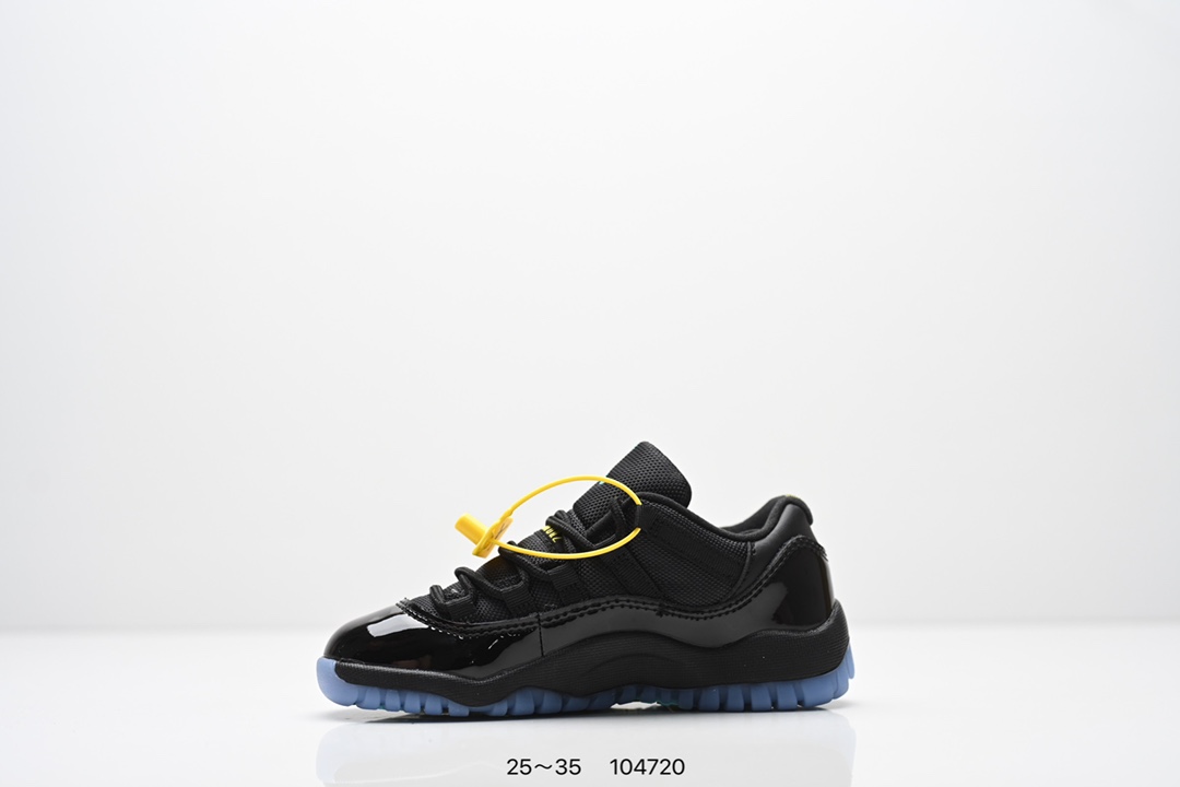 图片[3]-乔丹Air Jordan 11 Retro AJ11 乔11运动复古文化休闲童鞋低帮运动篮球鞋 货号：FV5104 尺码：25 26 27 28 29 30 31 32 33 34 35-选品中心