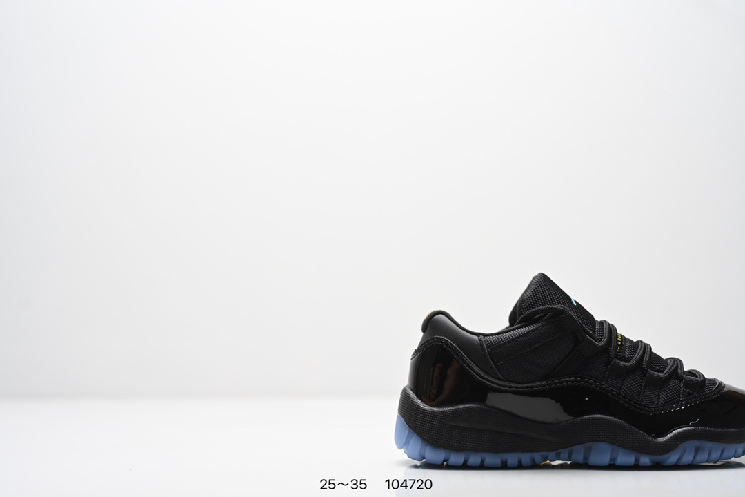 图片[2]-乔丹Air Jordan 11 Retro AJ11 乔11运动复古文化休闲童鞋低帮运动篮球鞋 货号：FV5104 尺码：25 26 27 28 29 30 31 32 33 34 35-选品中心