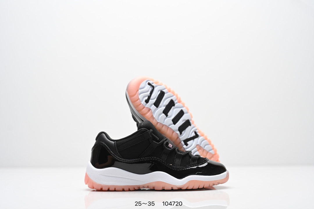 图片[5]-乔丹Air Jordan 11 Retro AJ11 乔11运动复古文化休闲童鞋低帮运动篮球鞋 货号：FV5104 尺码：25 26 27 28 29 30 31 32 33 34 35-选品中心