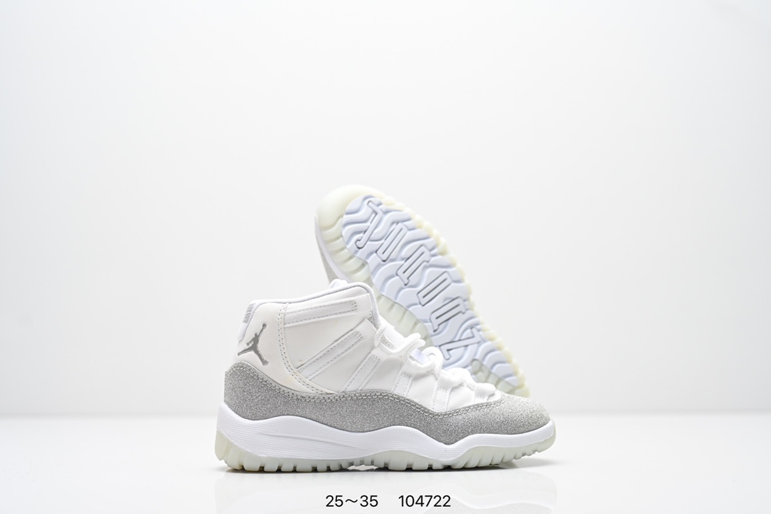 图片[5]-童鞋Air Jordan 11 “Concord”AJ11高帮运动实战篮球鞋 CD6846-102 尺码：25～35 ID：104722-选品中心