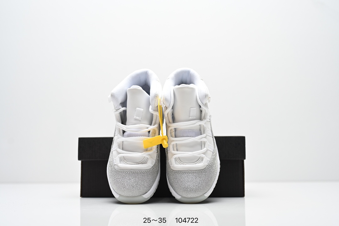 图片[8]-童鞋Air Jordan 11 “Concord”AJ11高帮运动实战篮球鞋 CD6846-102 尺码：25～35 ID：104722-选品中心
