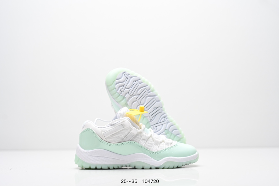 图片[5]-童鞋耐克Air Jordan 11 “Concord”AJ11低帮运动实战篮球鞋“21版黑大魔王” 货号：378037-123 尺码：25～35 ID：104720-选品中心