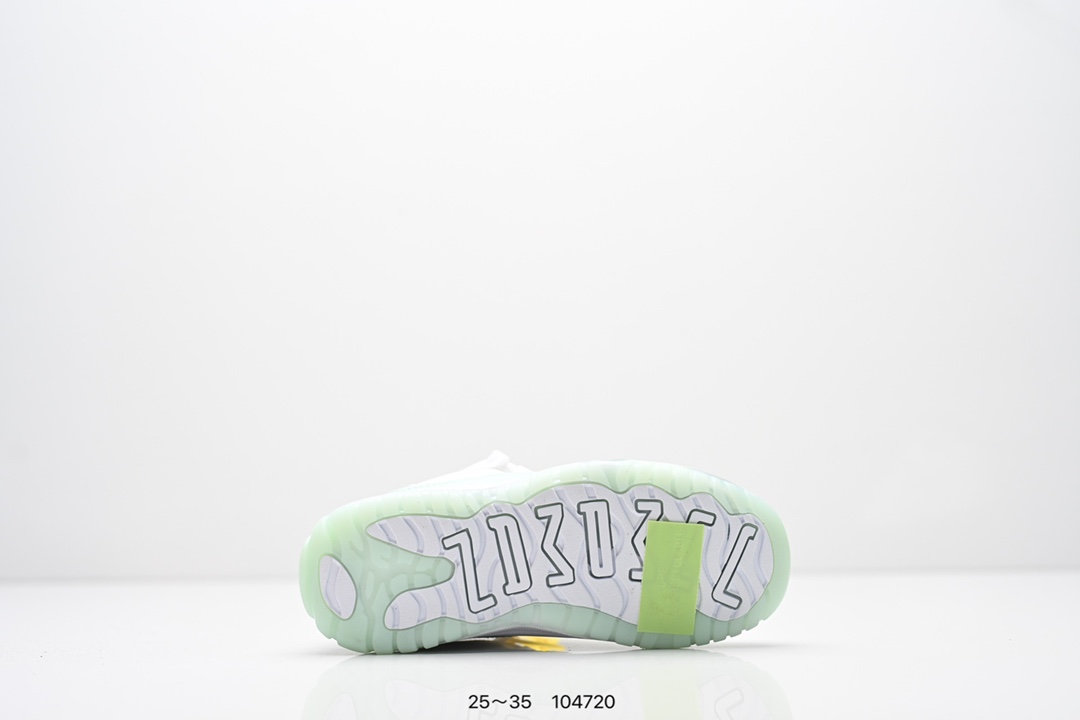 图片[6]-童鞋耐克Air Jordan 11 “Concord”AJ11低帮运动实战篮球鞋“21版黑大魔王” 货号：378037-123 尺码：25～35 ID：104720-选品中心