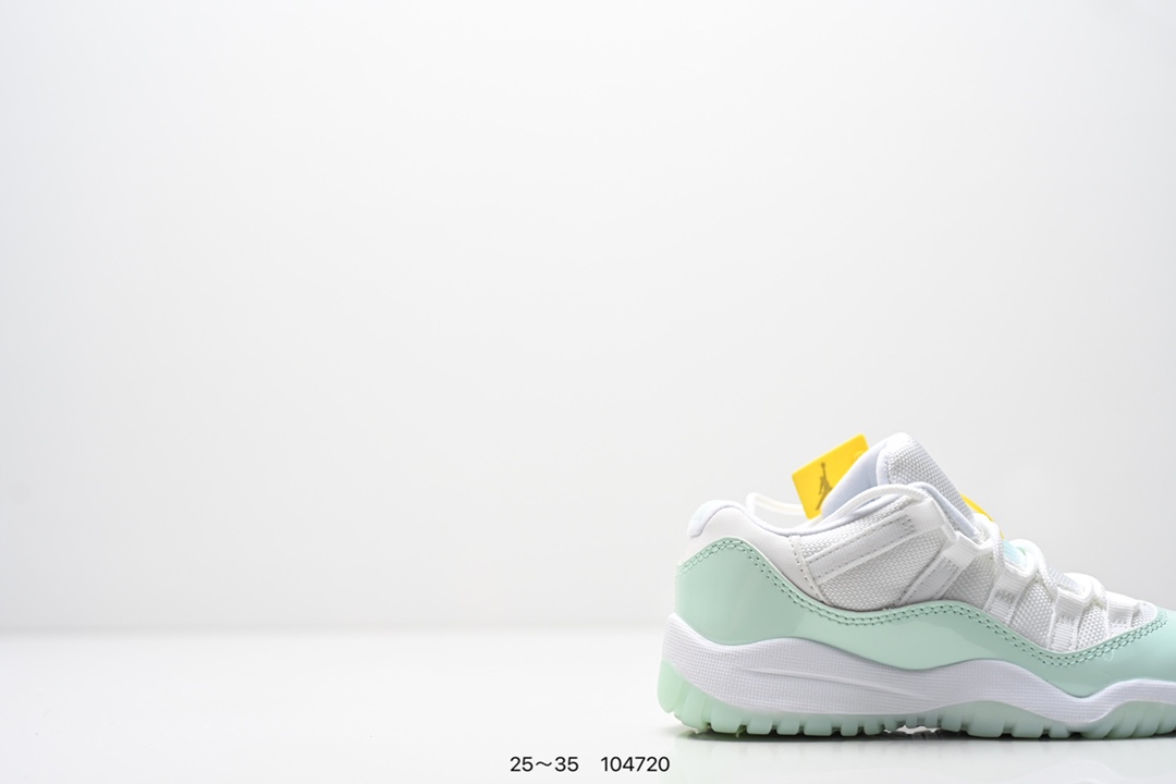 图片[2]-童鞋耐克Air Jordan 11 “Concord”AJ11低帮运动实战篮球鞋“21版黑大魔王” 货号：378037-123 尺码：25～35 ID：104720-选品中心