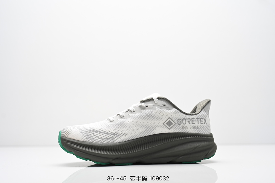 💰200
小红书推荐HOKA M CLIFTON 9 全新配色 这个品牌来自于新西兰的毛利语，HOKA表示大地，ONE ONE表示飞越，连起来就是飞越地平线，ONE ONE不是读作“万万”，正确读法是“欧尼欧尼”。 HOKA在超厚中底方面的积累，让它跑在了其他厂商的前面，推出的跑鞋以缓震和轻量的优势，得到,众多跑者的青睐
货号:1132210 / HMBC
尺码:36 36.5 37.5 38 38.5 39 40 40.5 41 42 42.5 43 44 45
ID:109032