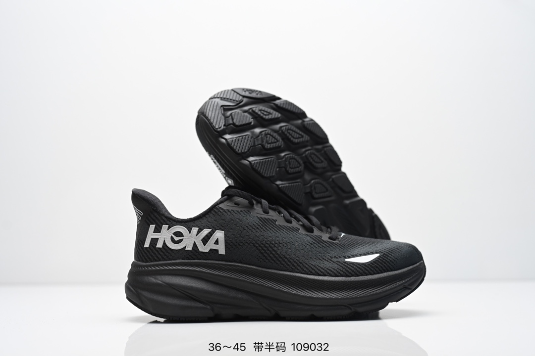 💰200
小红书推荐HOKA M CLIFTON 9 全新配色 这个品牌来自于新西兰的毛利语，HOKA表示大地，ONE ONE表示飞越，连起来就是飞越地平线，ONE ONE不是读作“万万”，正确读法是“欧尼欧尼”。 HOKA在超厚中底方面的积累，让它跑在了其他厂商的前面，推出的跑鞋以缓震和轻量的优势，得到,众多跑者的青睐
货号:1132210 / HMBC
尺码:36 36.5 37.5 38 38.5 39 40 40.5 41 42 42.5 43 44 45
ID:109032