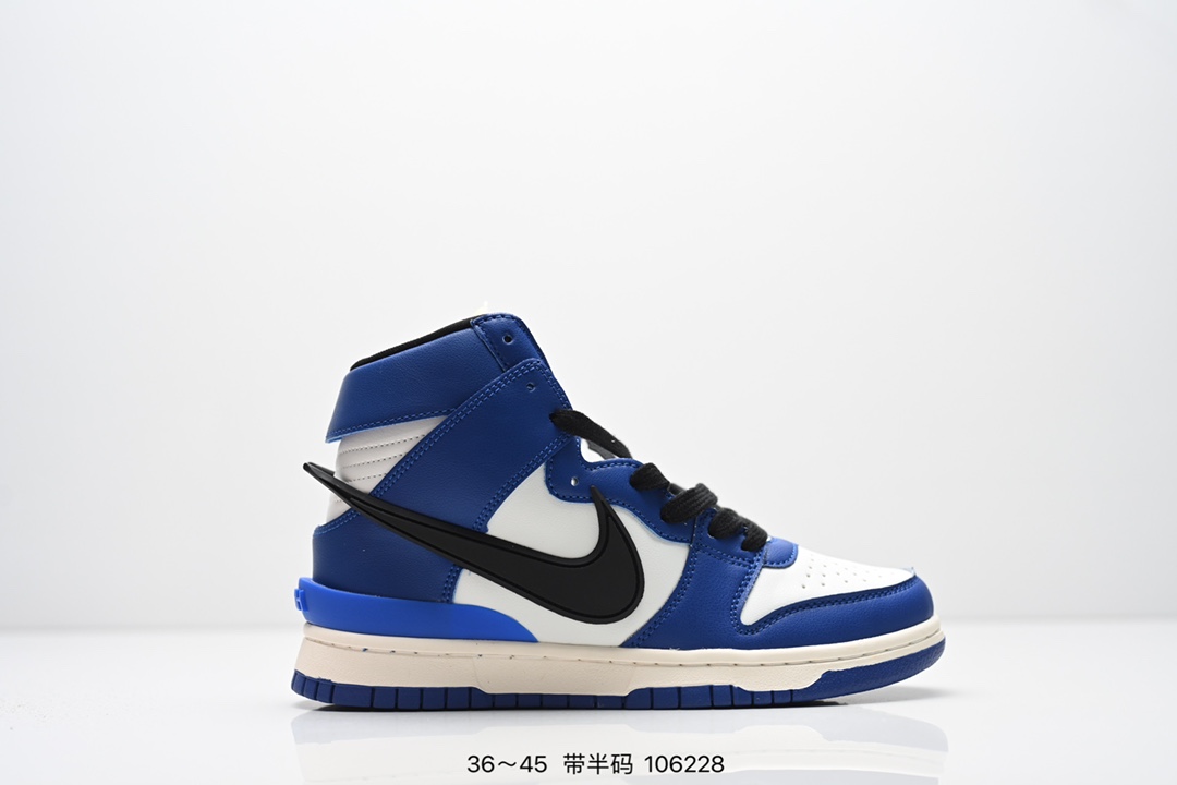 💰140
AMBUSH x NK SB Dunk High 滑板鞋高帮男女士运动鞋 联名大勾 吴亦凡同款篮球鞋 以早年间最经典的 Dunk Hi 为蓝本 选用质感出众的荔枝皮打造鞋面 搭配亮色配色尽显街头气质 鞋款最大亮点在于侧身 Swoosh Logo 延至后跟并超过鞋身 以夸张设计带来辨识度的提升 醒目效果极强 鞋舌与后跟处均饰有AMBUSH 字样 鞋款联名身份不言而喻
货号:CU7544
码数:36 36.5 37.5 38 38.5 39 40 40.5 41 42 42.5 43 44 45
编码:106228