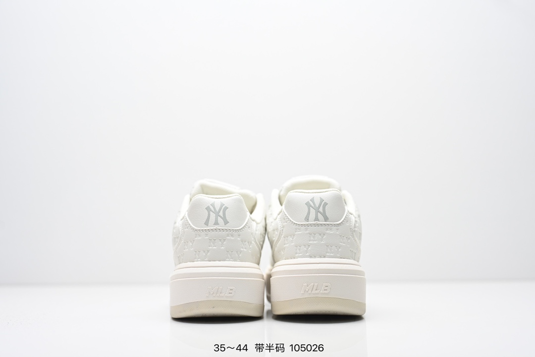 💰170
MLB CHUNKY LINER MID CLASSIC MONOGRAM 厚底休闲鞋 NY印花限定 牛皮材质运动鞋 
货号：3ASXE035N
尺码：看图所示                   
编号：105026