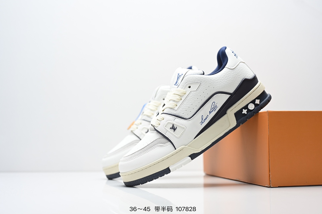 💰180
全新LV路易威登Louis Vuitton Trainer Sneaker Low休闲运动文化百搭板鞋 
尺码:36-45半
ID:107828