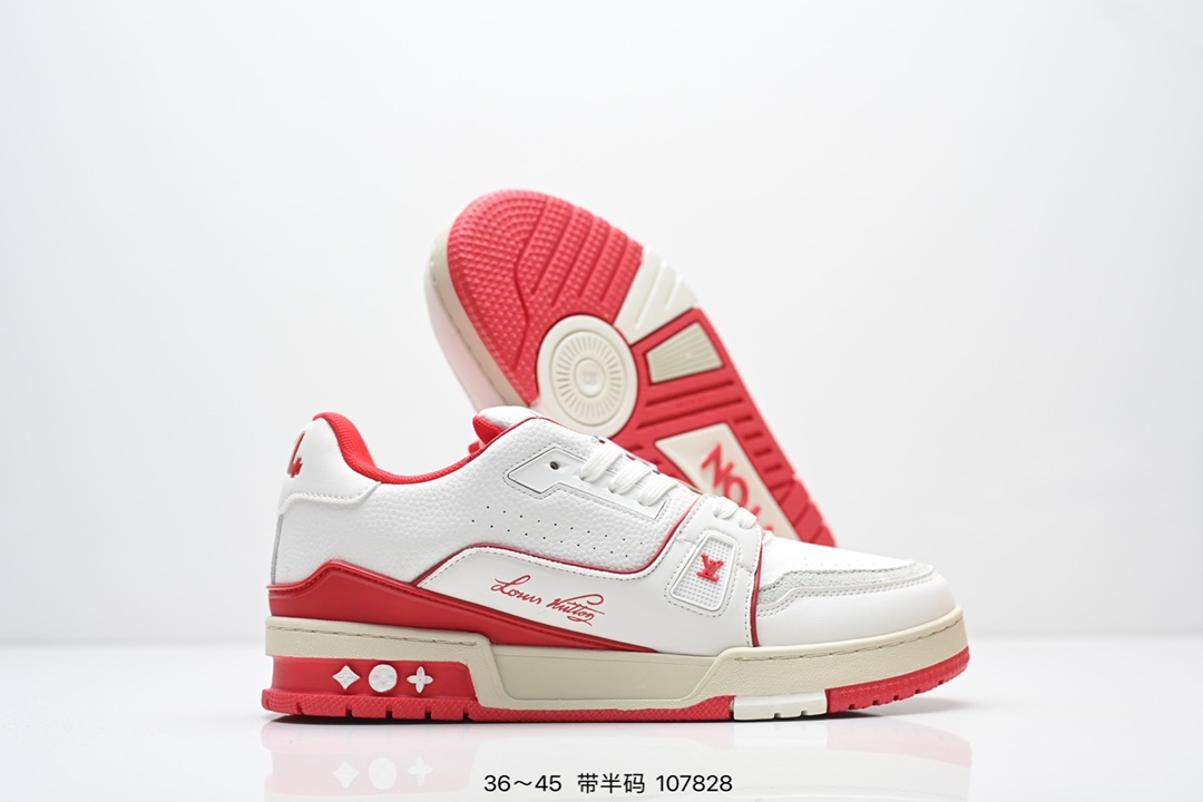 💰180
全新LV路易威登Louis Vuitton Trainer Sneaker Low休闲运动文化百搭板鞋 
尺码:36-45半
ID:107828