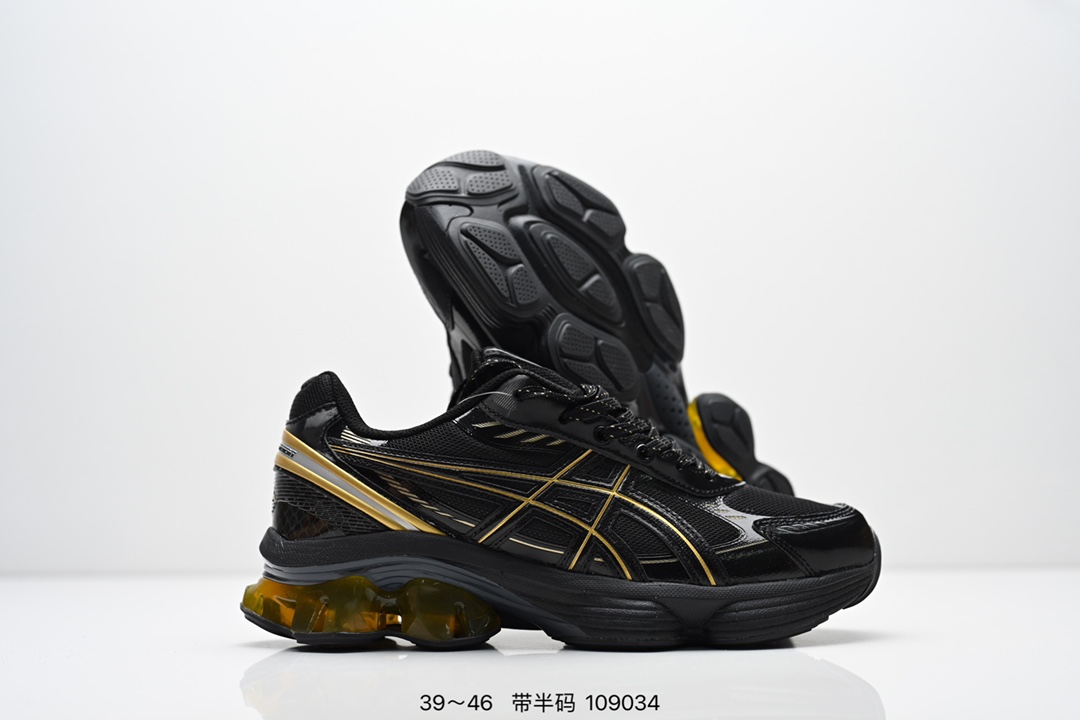 💰210
Asics GEL-KINETIC FLUENT
亚瑟士运动休闲透气专业跑鞋 
轻量舒适透气材质 全滴塑鞋面中底3D可视GEL缓震胶效果 
升级FLYTEFOAM BLAST全新缓震中底部位科技材质
官方货号: 1203A270 2202529
尺码: 39 40 40.5 41 42 42.5 43 44 45 46
编码：109034