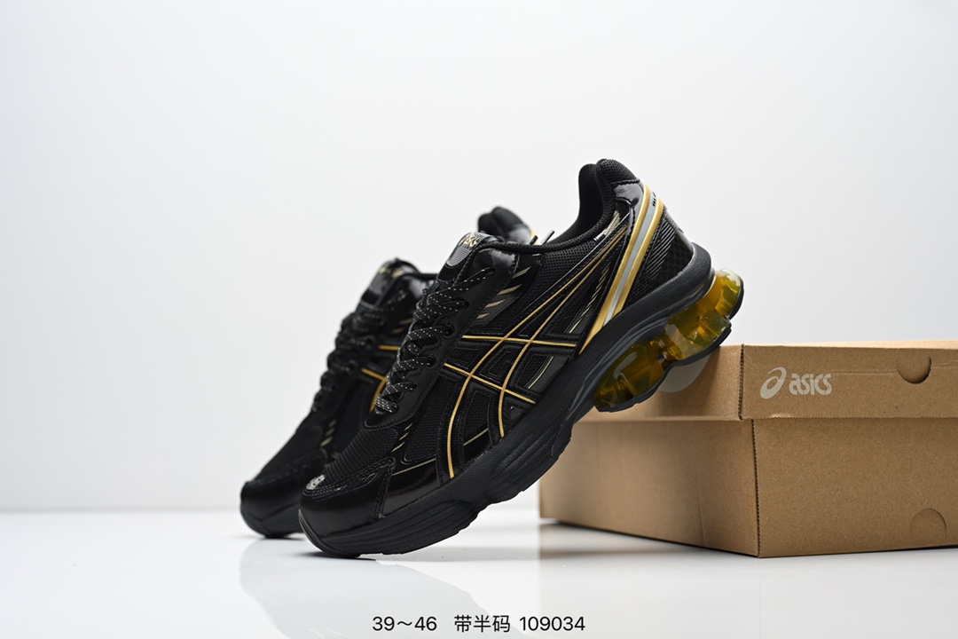 💰210
Asics GEL-KINETIC FLUENT
亚瑟士运动休闲透气专业跑鞋 
轻量舒适透气材质 全滴塑鞋面中底3D可视GEL缓震胶效果 
升级FLYTEFOAM BLAST全新缓震中底部位科技材质
官方货号: 1203A270 2202529
尺码: 39 40 40.5 41 42 42.5 43 44 45 46
编码：109034
