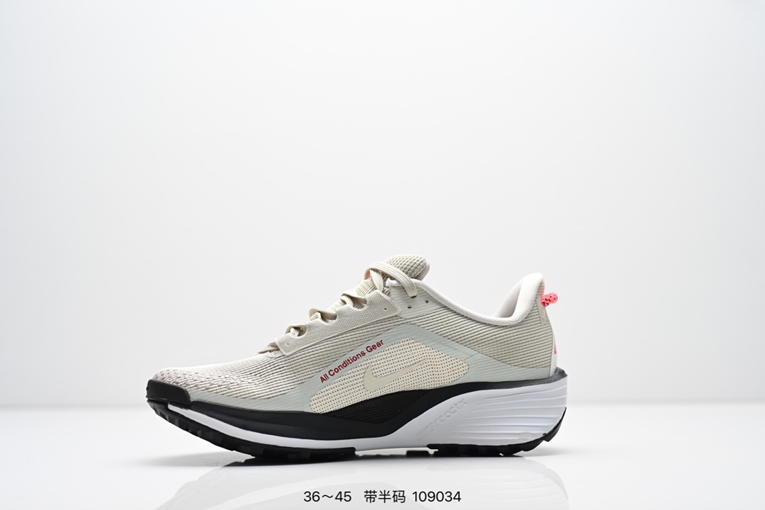 💰210
Nike REACTX PEGASUS TRAIL 6
Next Nature 越野跑步鞋👏
登月兼顾迅疾外观和稳固脚感 
后跟覆面和中足动态支撑巧妙融合 
缔造稳定顺畅的迈步体验
官方货号:HV8121
尺码:看图所示
ID:109034