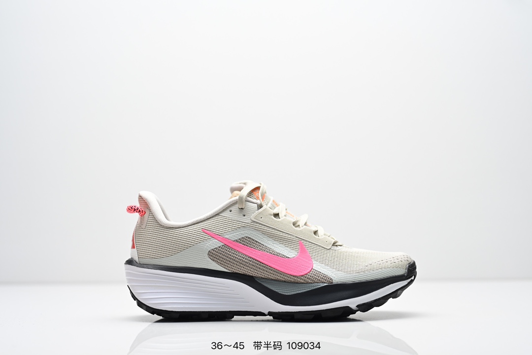 集合💰210
Nike REACTX PEGASUS TRAIL 6
Next Nature 越野跑步鞋👏
登月兼顾迅疾外观和稳固脚感 
后跟覆面和中足动态支撑巧妙融合 
缔造稳定顺畅的迈步体验
官方货号:HV8121
尺码:看图所示
ID:109034