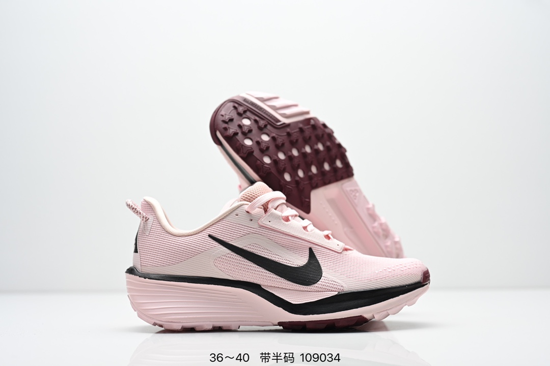 集合💰210
Nike REACTX PEGASUS TRAIL 6
Next Nature 越野跑步鞋👏
登月兼顾迅疾外观和稳固脚感 
后跟覆面和中足动态支撑巧妙融合 
缔造稳定顺畅的迈步体验
官方货号:HV8121
尺码:看图所示
ID:109034