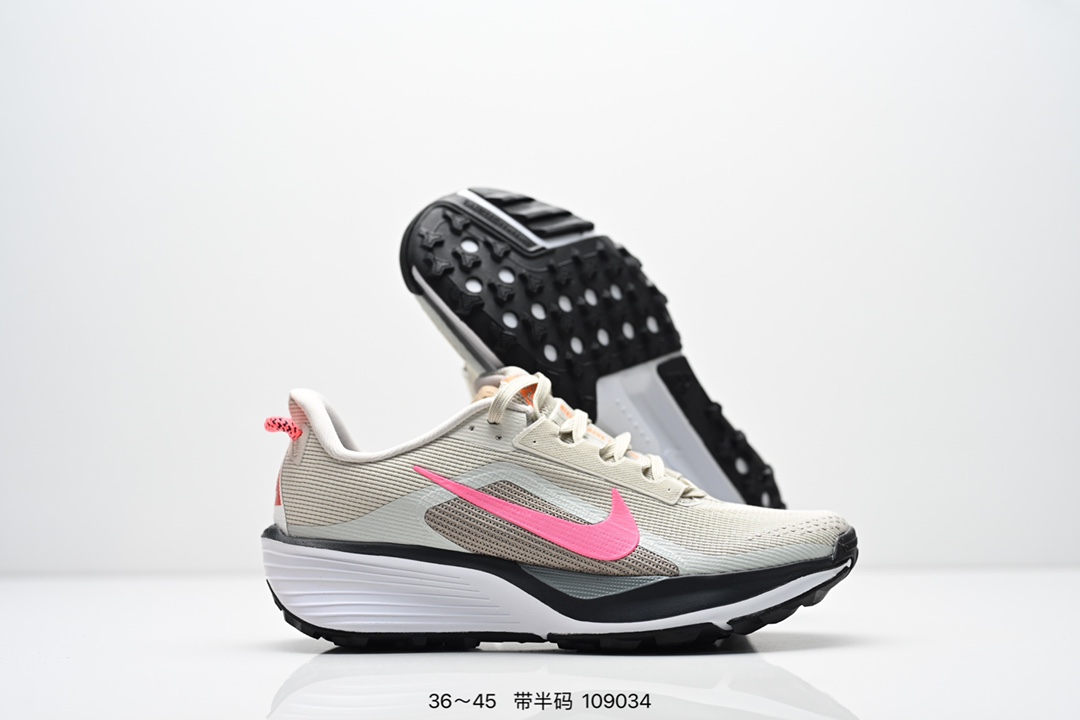集合💰210
Nike REACTX PEGASUS TRAIL 6
Next Nature 越野跑步鞋👏
登月兼顾迅疾外观和稳固脚感 
后跟覆面和中足动态支撑巧妙融合 
缔造稳定顺畅的迈步体验
官方货号:HV8121
尺码:看图所示
ID:109034