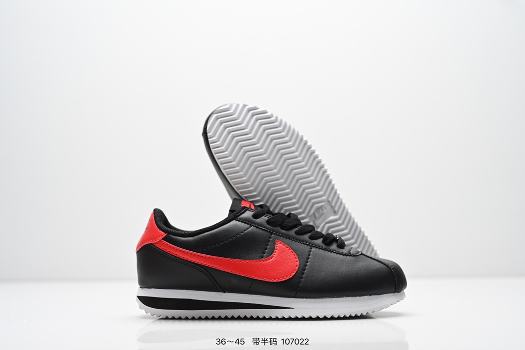 💰110
公司级：Nike Classic Cortez Basic SL耐克经典轻便舒适男子阿甘鞋休闲跑步鞋运动鞋 
纯粹而执着的精神 使得Cortez种在了一代人的心里 无论是否喜欢它复古的鞋型 
货号：905614
尺码：看图所示
ID:107022