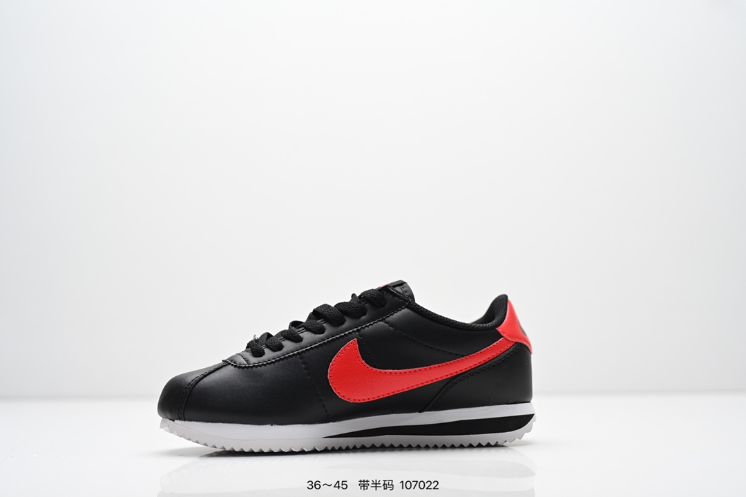 💰110
公司级：Nike Classic Cortez Basic SL耐克经典轻便舒适男子阿甘鞋休闲跑步鞋运动鞋 
纯粹而执着的精神 使得Cortez种在了一代人的心里 无论是否喜欢它复古的鞋型 
货号：905614
尺码：看图所示
ID:107022