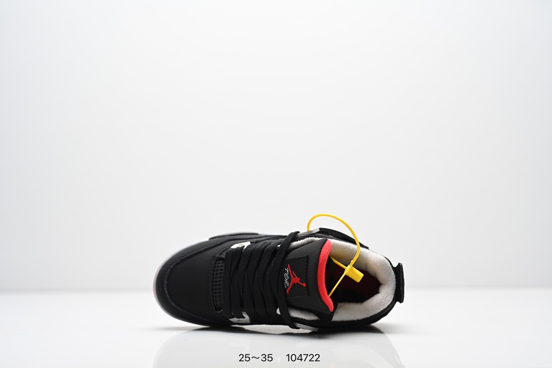 图片[4]-童鞋：Nike Air Jordan 4 Retro 耐克 迈克尔·乔丹AJ4代中帮复古休闲运动文化篮球鞋 货号：FQ8138-002 尺码：25～35 ID：104722-选品中心
