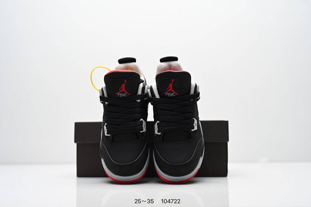 图片[8]-童鞋：Nike Air Jordan 4 Retro 耐克 迈克尔·乔丹AJ4代中帮复古休闲运动文化篮球鞋 货号：FQ8138-002 尺码：25～35 ID：104722-选品中心