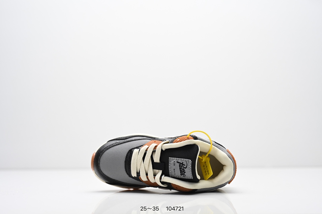 图片[4]-童鞋：耐克 Nike Air Max 90 Terrascape “Fuel Orange”减震防滑 百搭单品Nike Air Max 90 运动鞋 就是这样一款让你惊喜的单品。 全新包边设计处的斑点由 Nike Grind 材料制成，其原料来自鞋履生产过程中产生的边角料。舒适鞋口采用三重缝线设计，搭配坑状泡绵中底。巧妙融合都市风范与户外型格。匠心鞋款，即刻上脚 货号：IF5605 尺码：25～35-选品中心